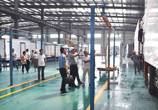 程力重工冷藏車榮登央視頻道--開拓高端冷鏈市場,助力政府“菜籃子工程”